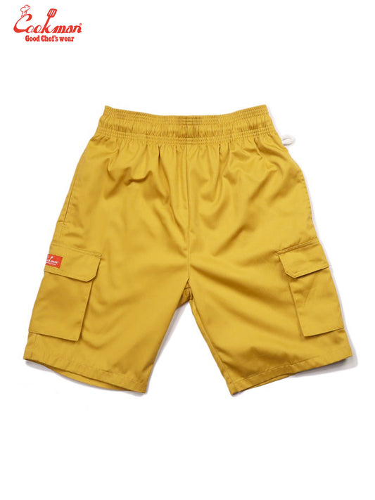 Chef Short Pants Cargo - Mustard
