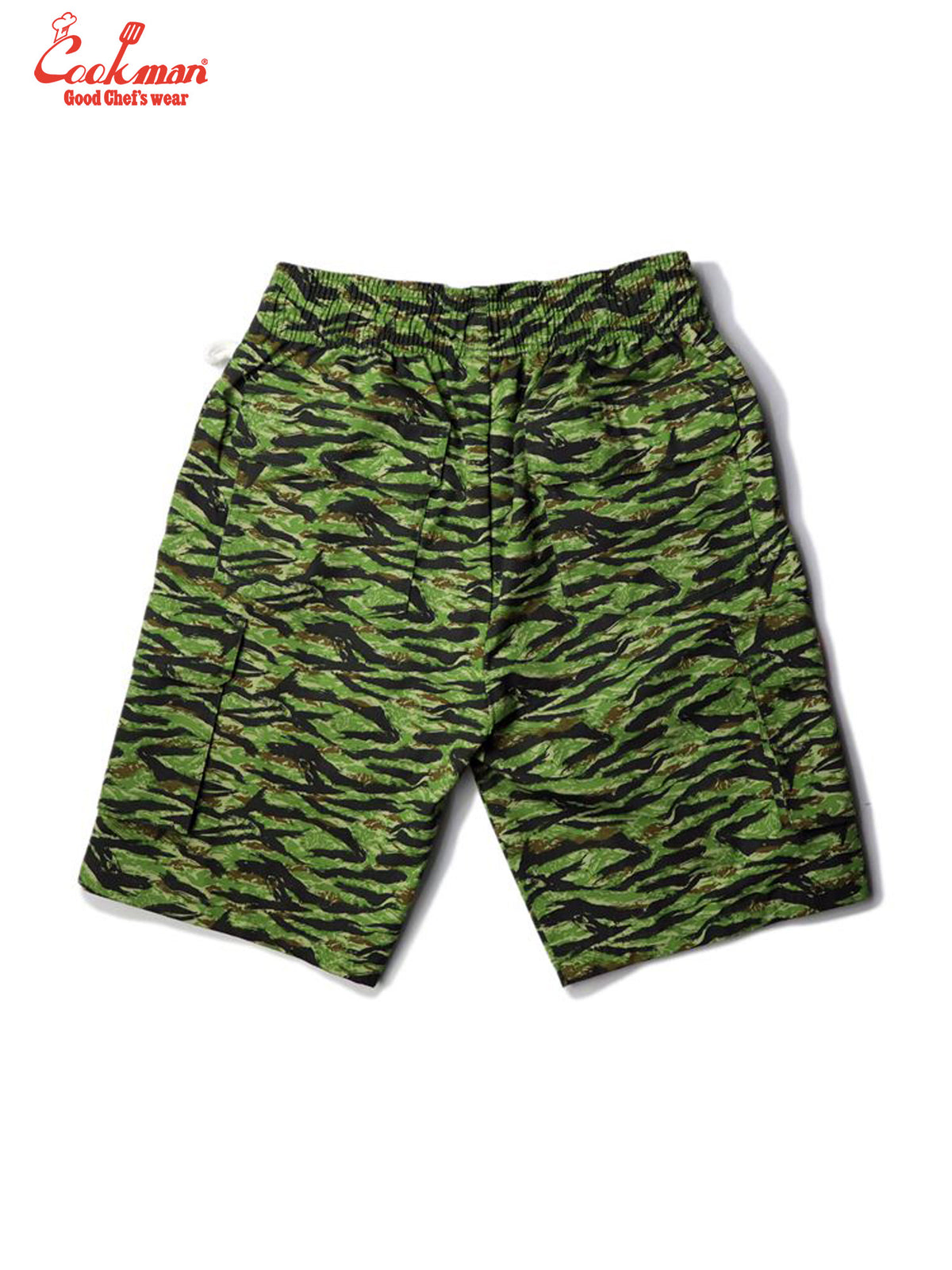 Chef Short Pants Cargo - Ripstop Camo Green (Tiger)