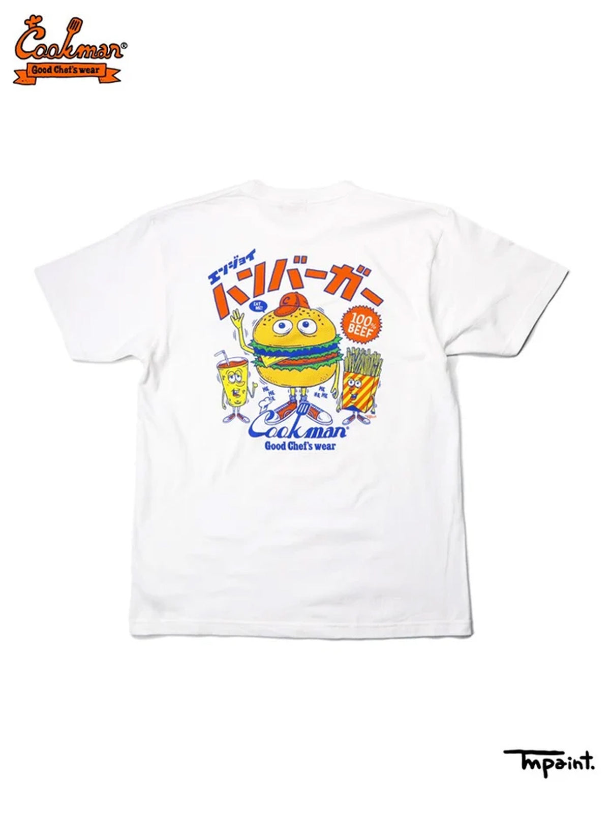 T-shirts - TM Paint Burger : White