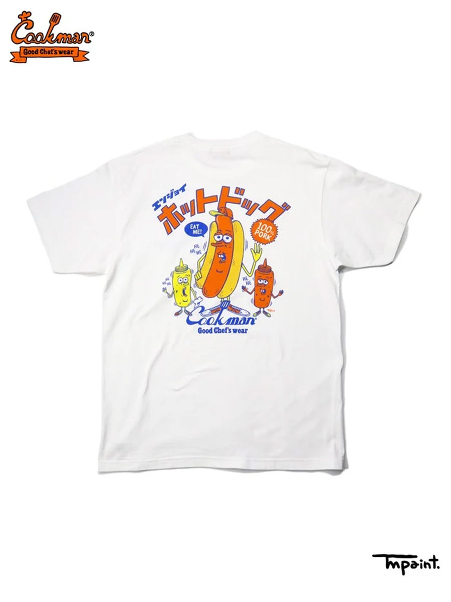 T-shirts - TM Paint Hot Dog : White