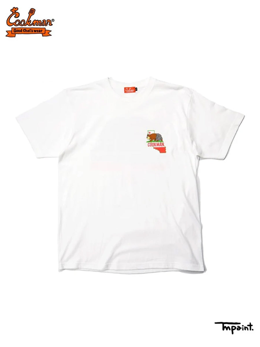 T-shirts - TM Paint California Bear : White