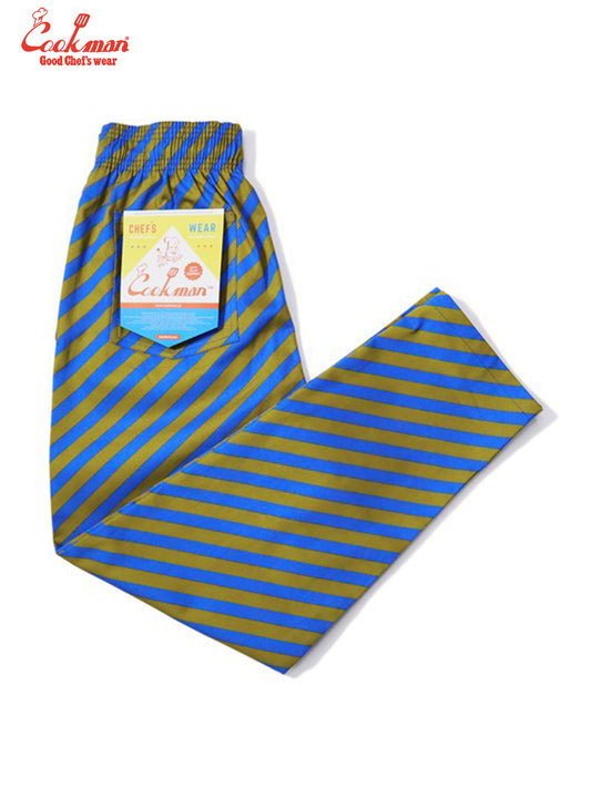 Chef Pants - Candy Stripe : Gold