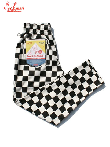 Chef Pants - Checker : Black