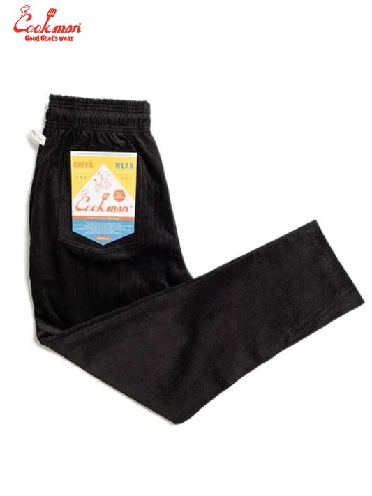 Chef Pants - Corduroy : Black