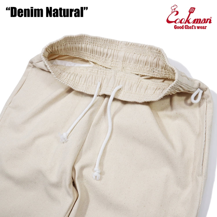 Chef Short Pants - Denim : Natural