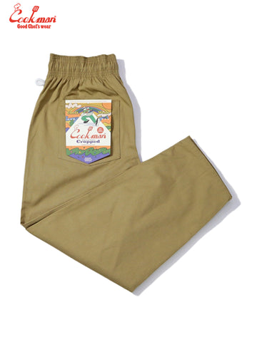Harvest Pants Cropped Canvas - Beige