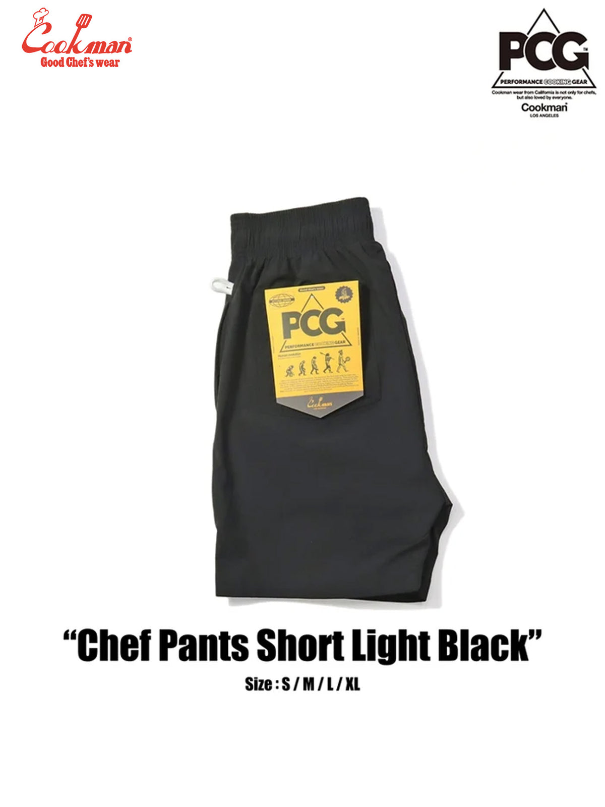 Chef Short Pants - Light : Black