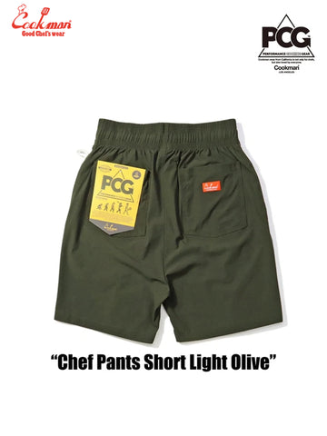 Chef Short Pants - Light : Olive