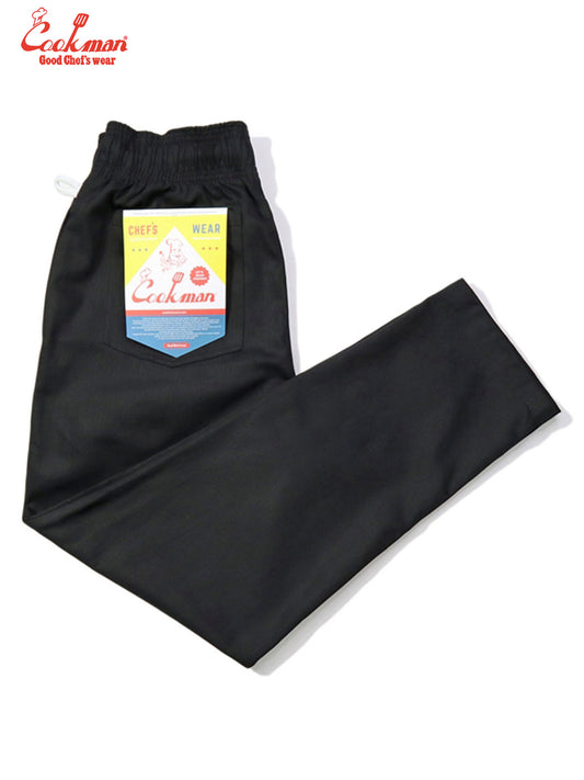 Chef Pants - Herringbone : Black