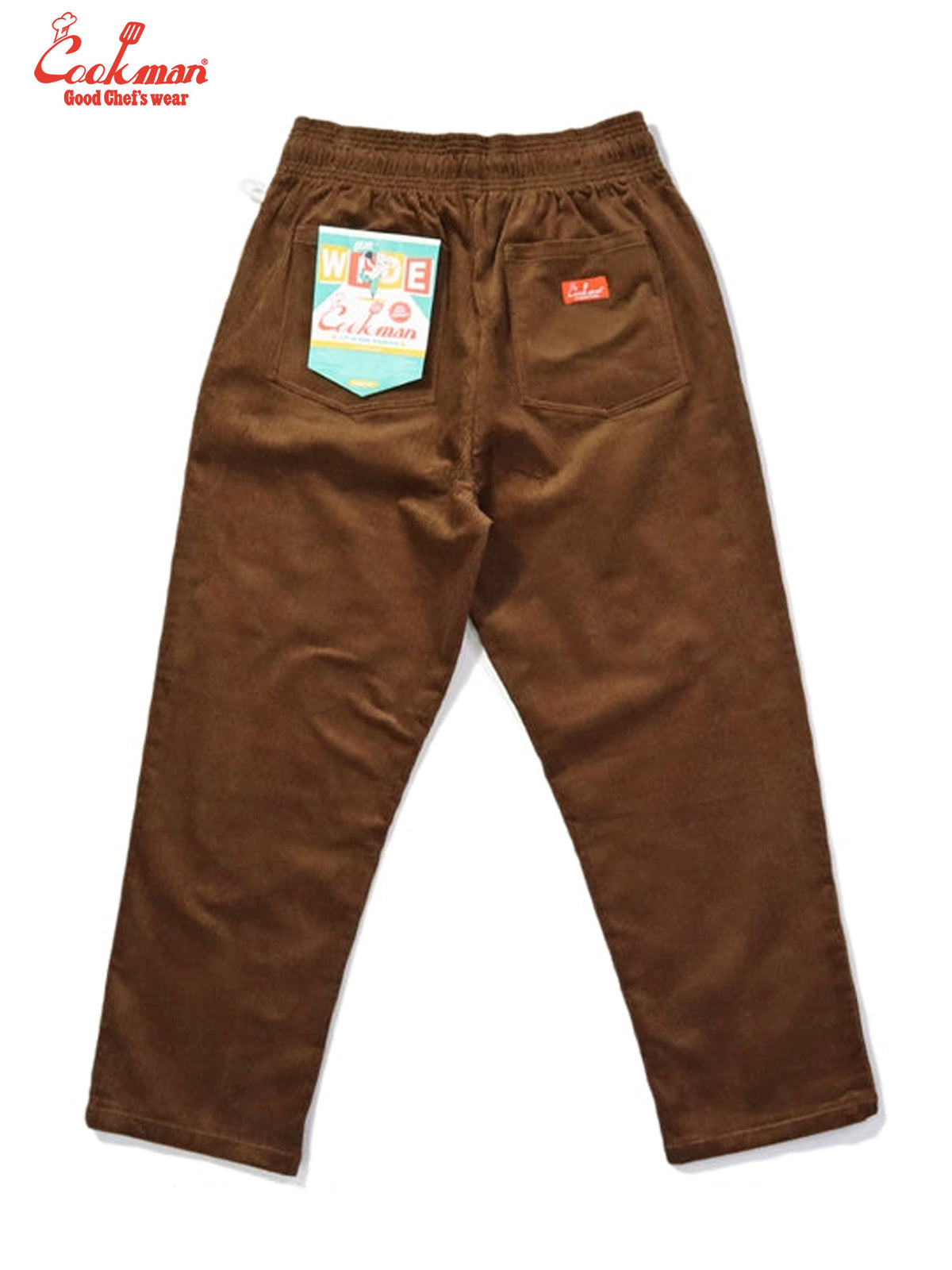 Chef Pants Semiwide - Corduroy : Dark Brown