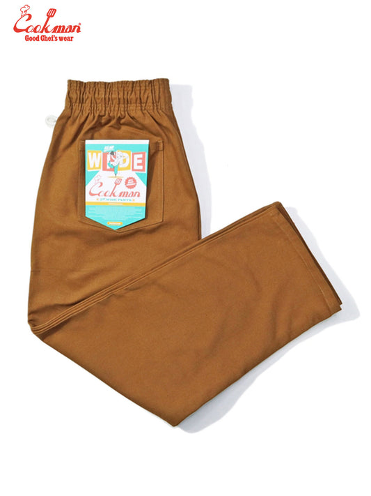 Chef Pants Semiwide - Duck Canvas : Brown