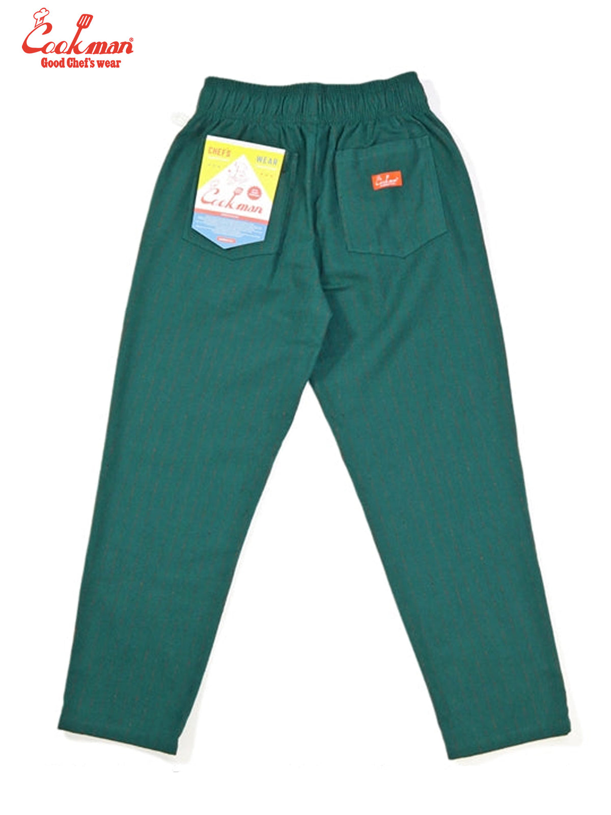 Chef Pants - Light Tweed Stripe : Green