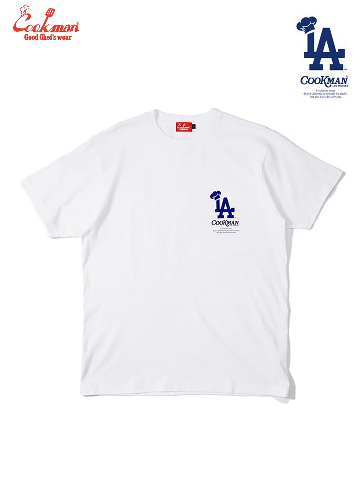 Tees -   Chef Hat LA City : White