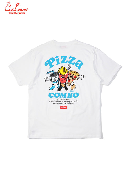 Tees - Pizza Combo : White