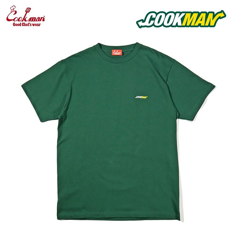 Embroidery Tees -  Cafe : Dark Green