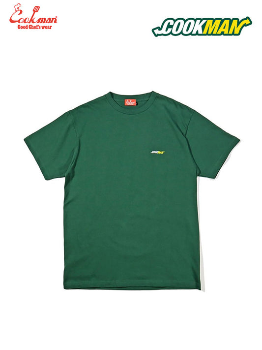 Embroidery Tees -  Cafe : Dark Green