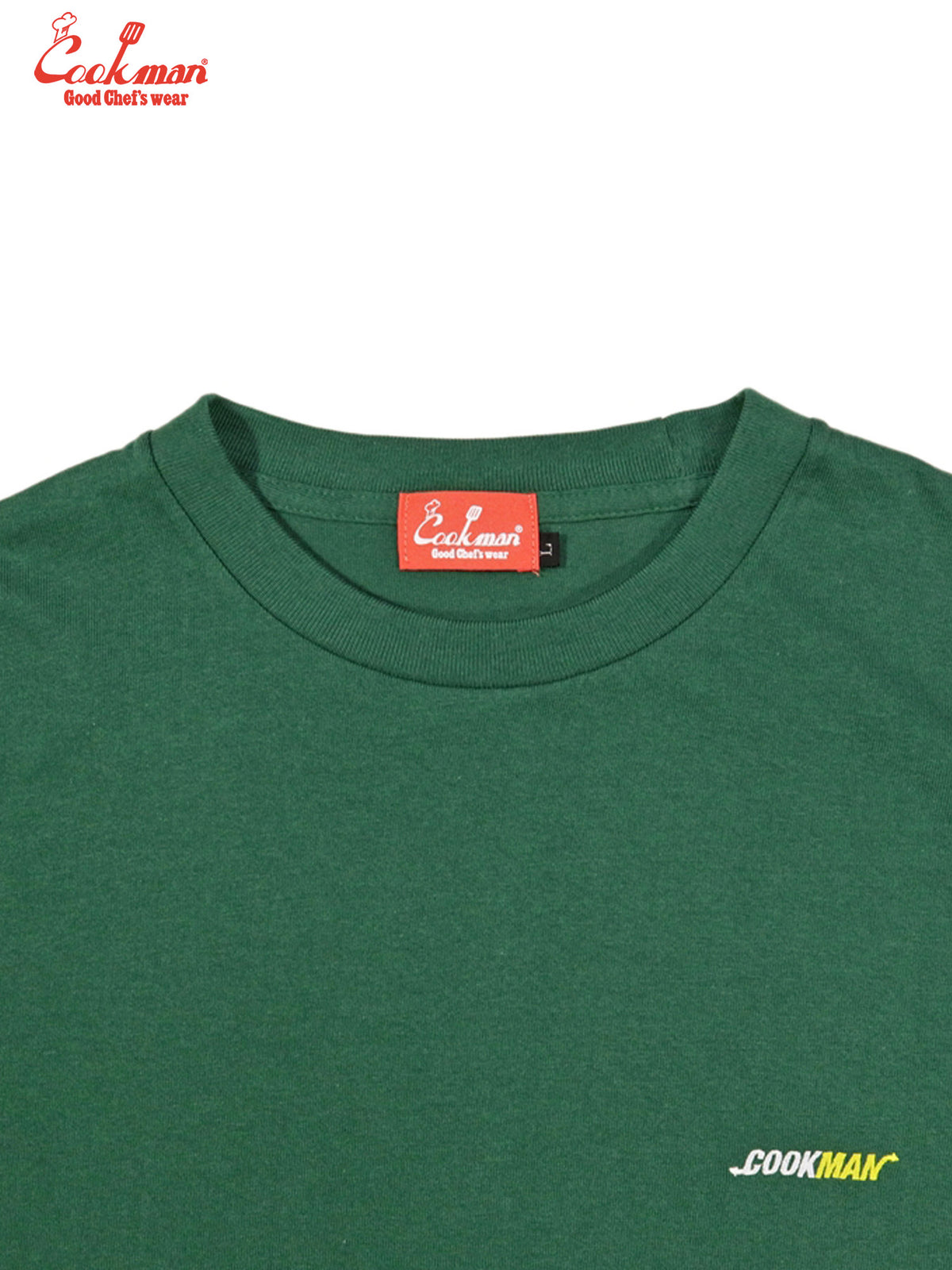 Embroidery Tees -  Cafe : Dark Green