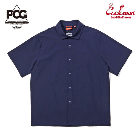 Cookman Work Shirts Short Sleeve Light - NAVY