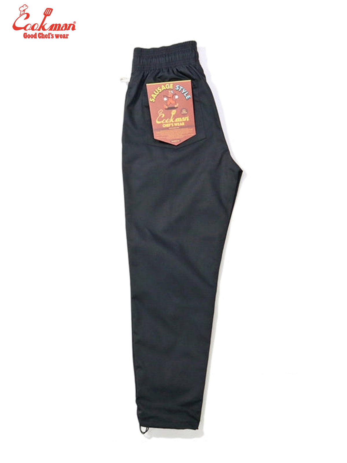 Chef Pants - Sausage Style Ripstop : Black