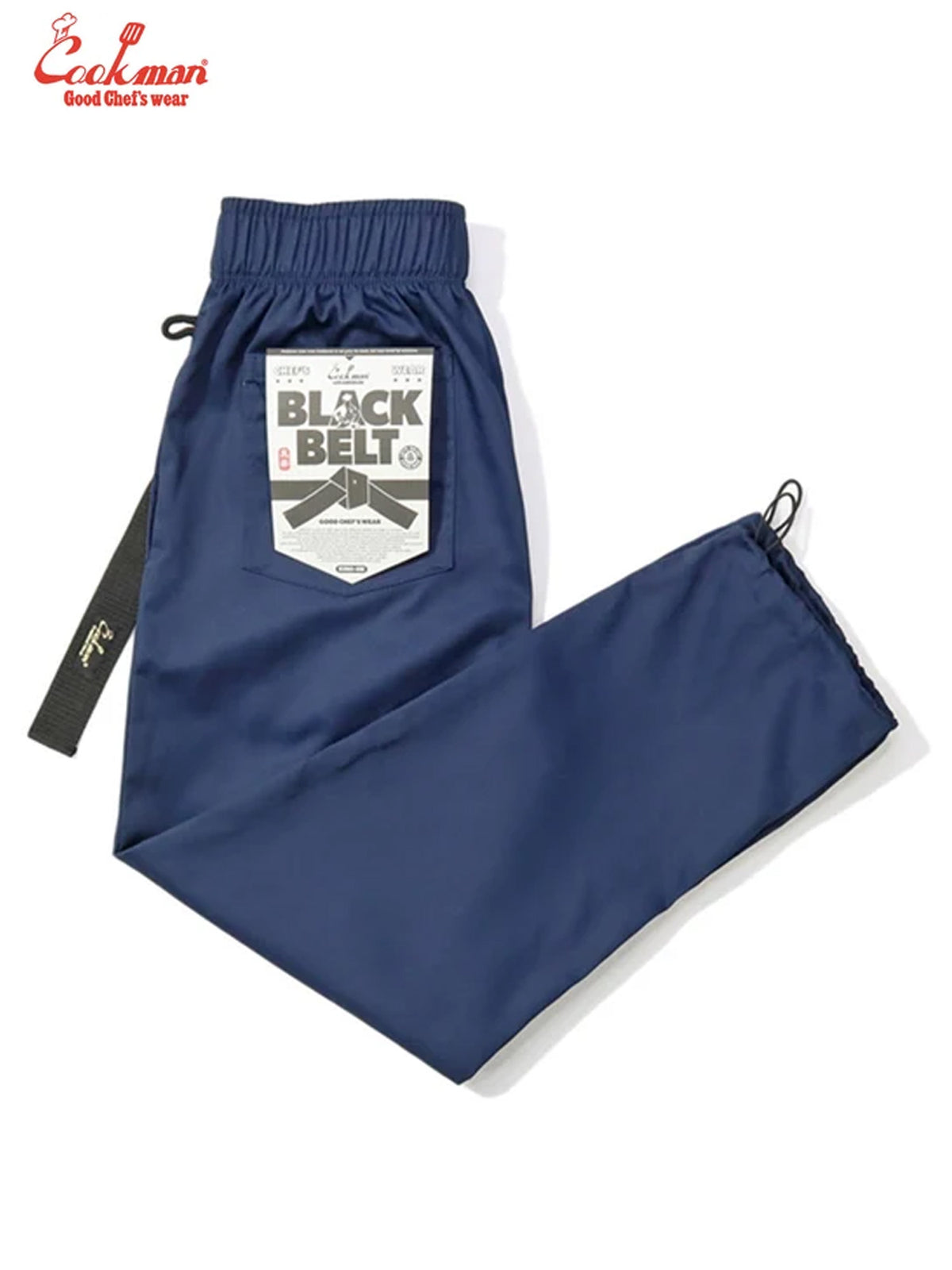Chef Pants Semiwide - Black Belt : Navy