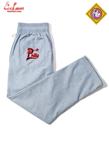 Chef Pants Semiwide - Philadelphia Stars Heather Blue