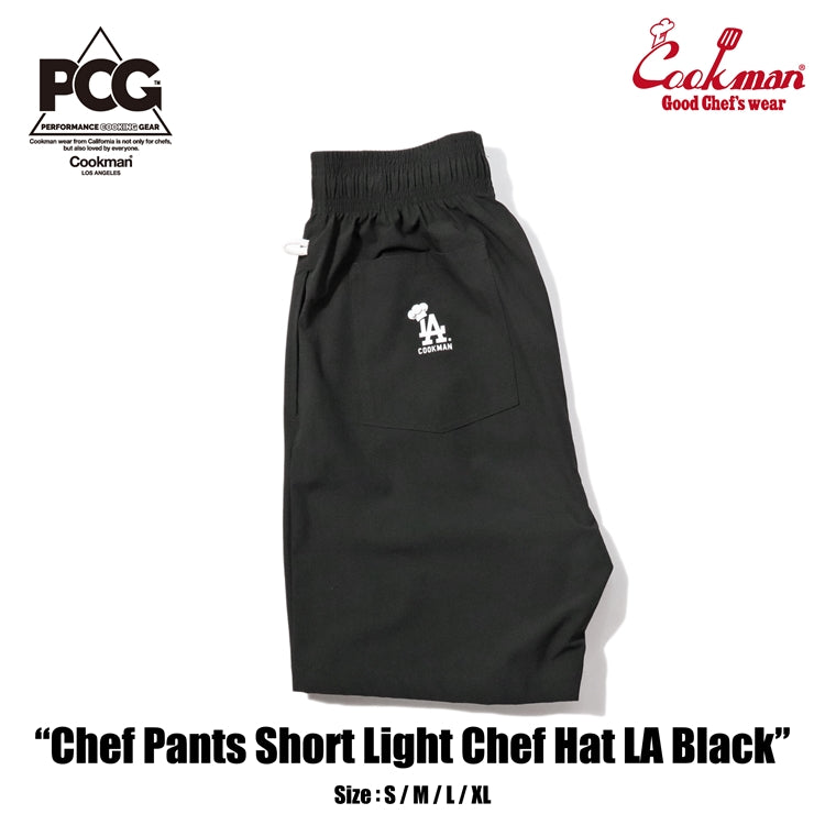 Chef Short Pants Light - Chef Hat LA : Black
