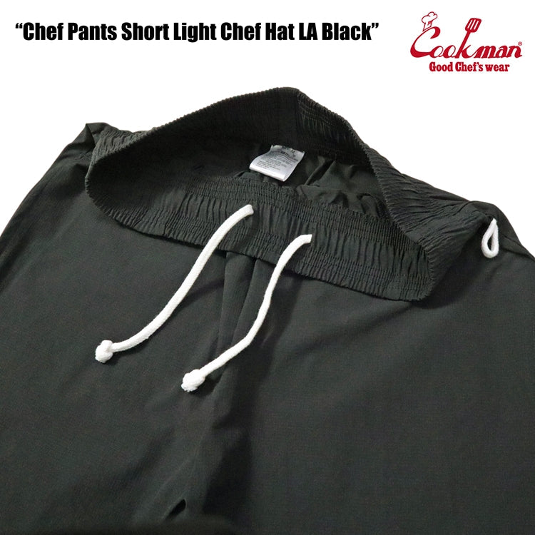 Cookman Chef Short Pants Light - Chef Hat LA : Black