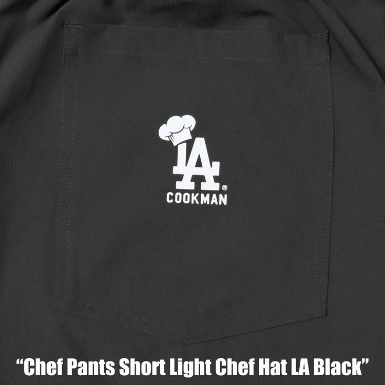 Cookman Chef Short Pants Light - Chef Hat LA : Black