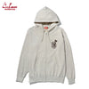 Cookman Zip-up Hoodie - TM paint Abbot Kinney : Off White