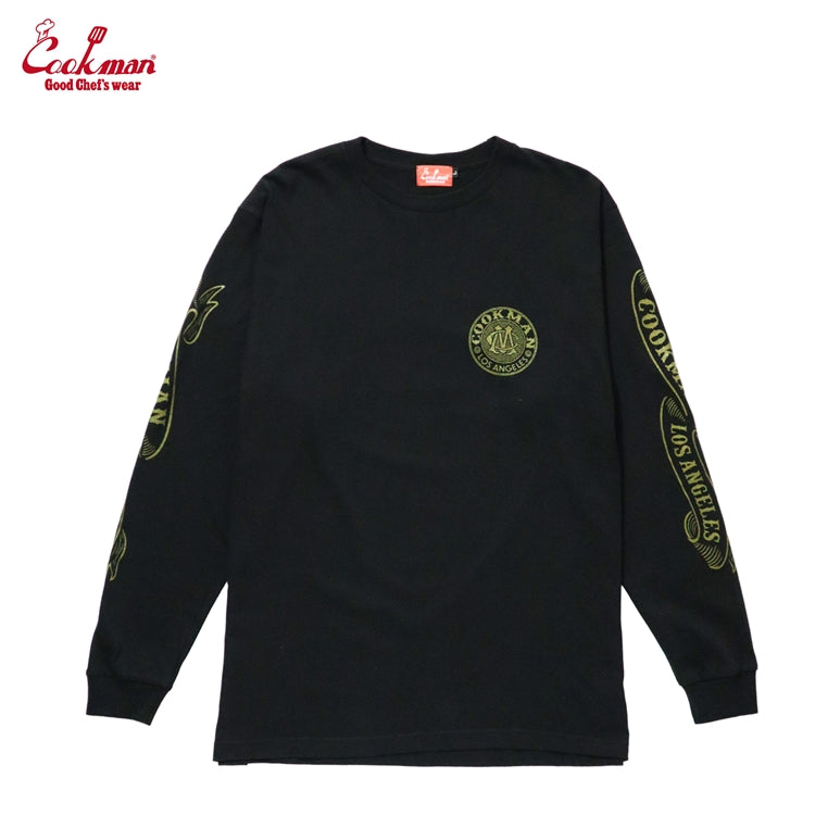 Cookman Long Sleeve Tees - Chocolate Package : Black