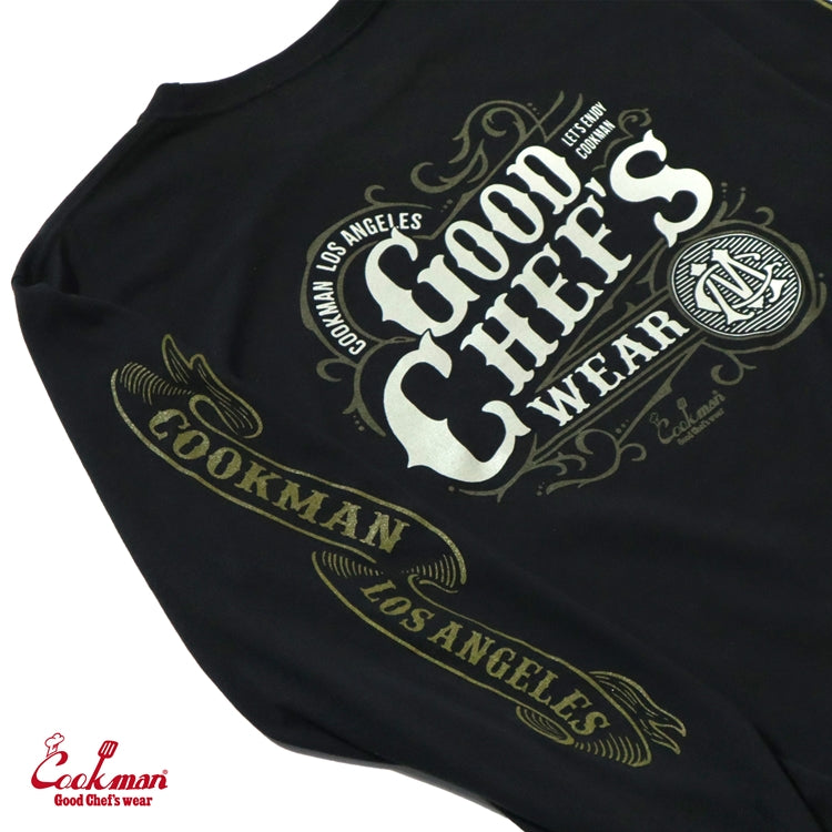 Cookman Long Sleeve Tees - Chocolate Package : Black