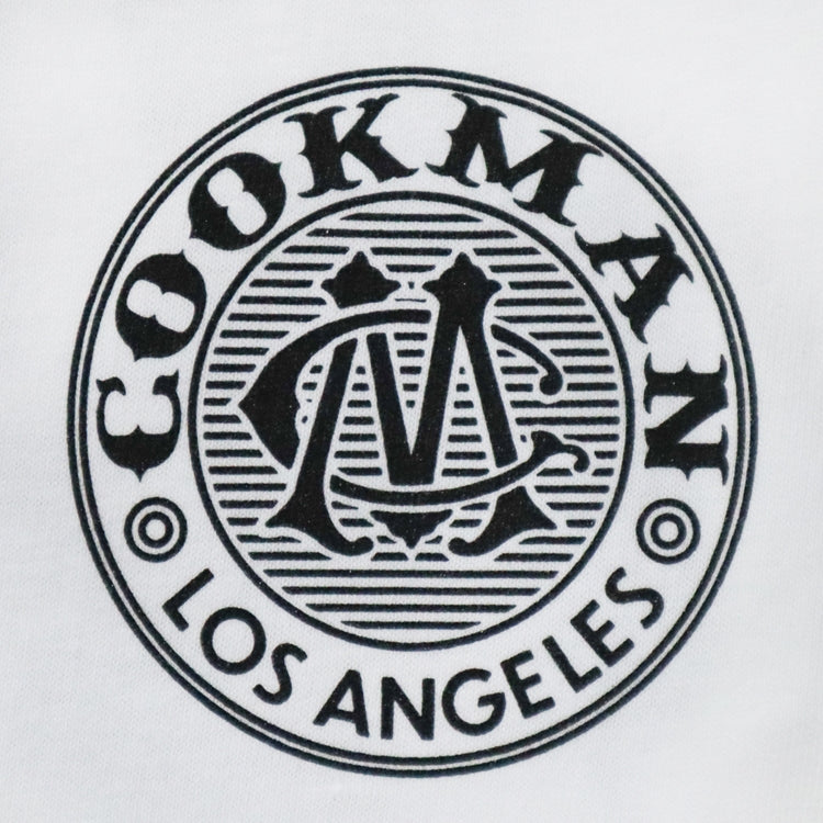 Cookman Long Sleeve Tees - Chocolate Package : White