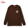 Cookman Long Sleeve Tees - Coffee & Donut : Dark Brown