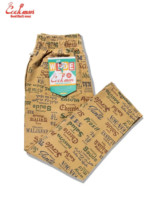 Chef Pants Semiwide -  Washed Duck Canvas Cheers