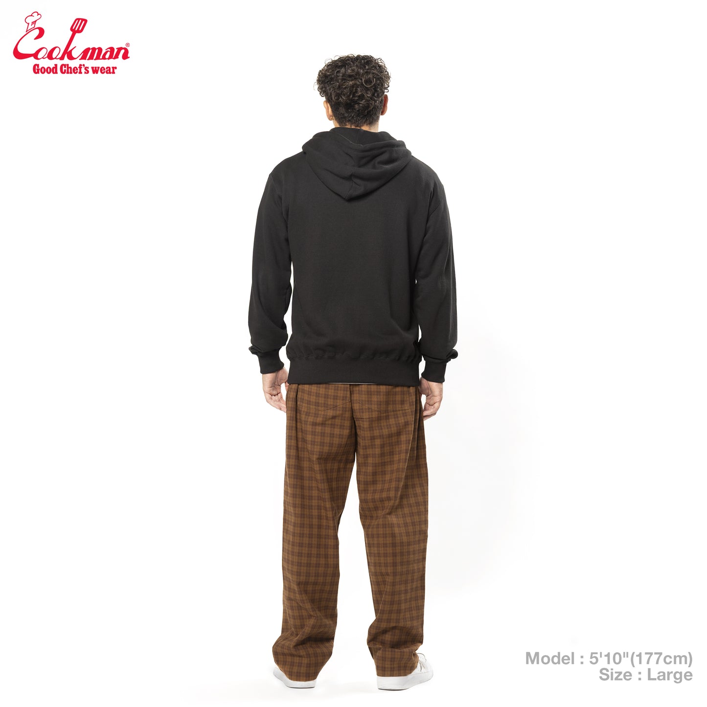 Cookman Chef Pants Semiwide -  Light Tweed : Scottish Tartan Brown