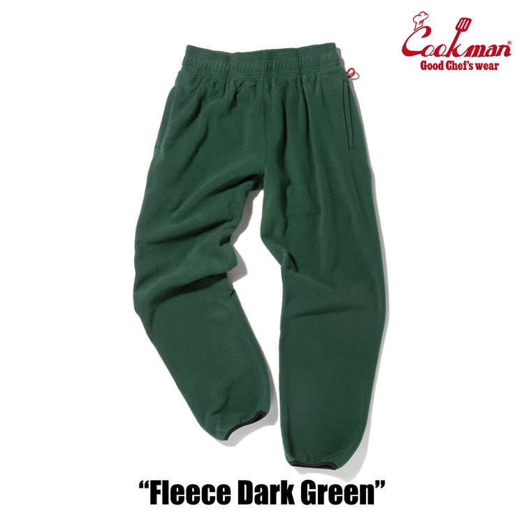 Cookman Chef Pants - Fleece : Dark Green
