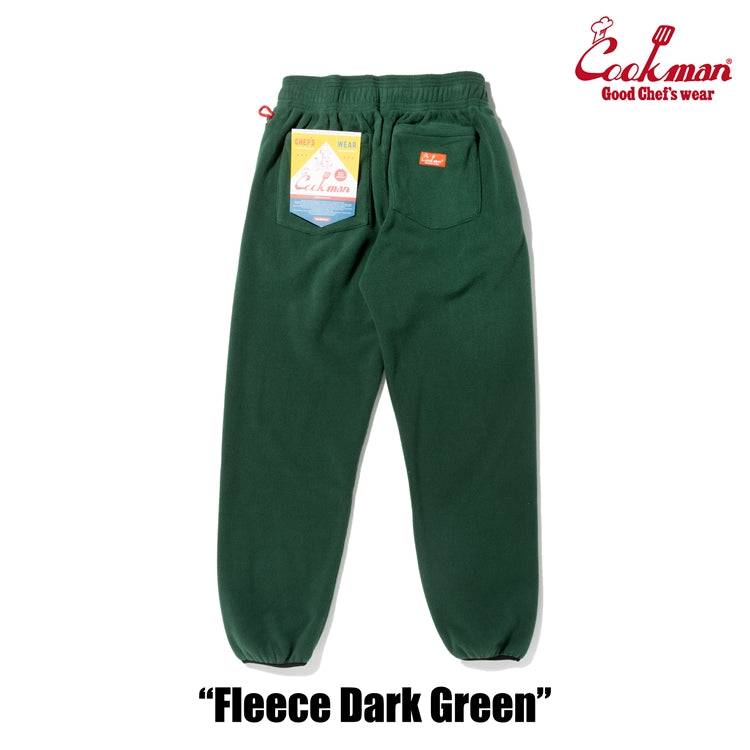 Cookman Chef Pants - Fleece : Dark Green