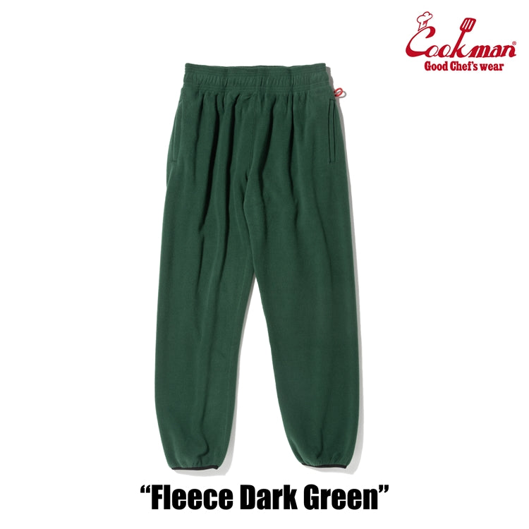 Cookman Chef Pants - Fleece : Dark Green