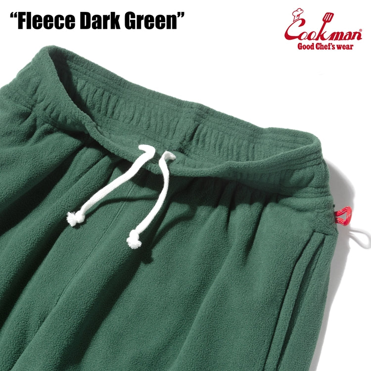 Cookman Chef Pants - Fleece : Dark Green