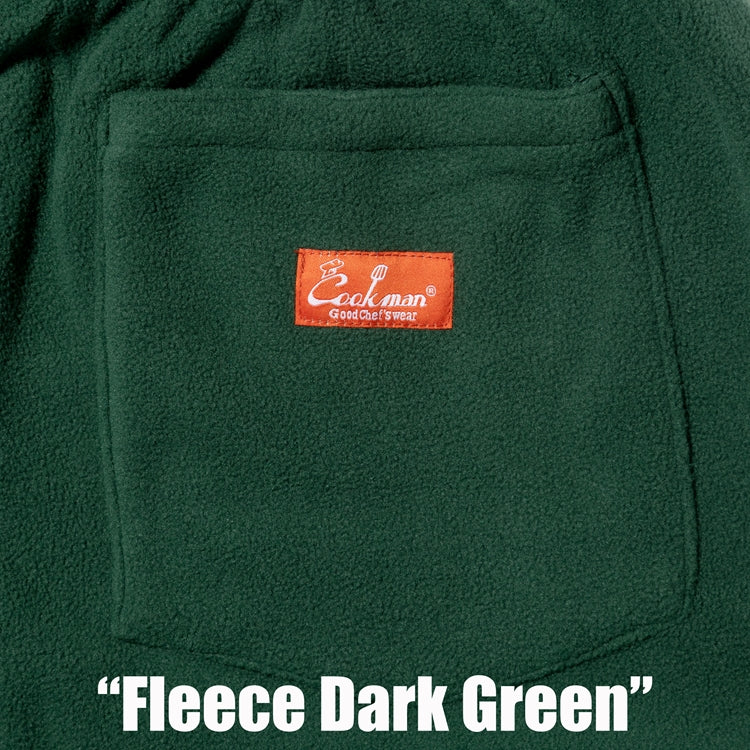 Cookman Chef Pants - Fleece : Dark Green