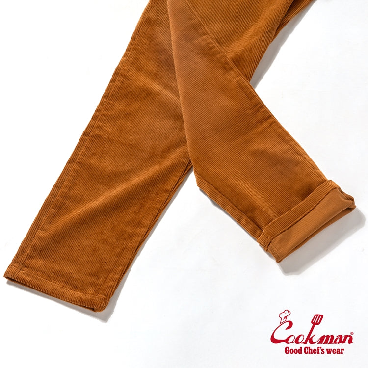 Cookman Waiter's Pants (stretch) - Corduroy : Brown