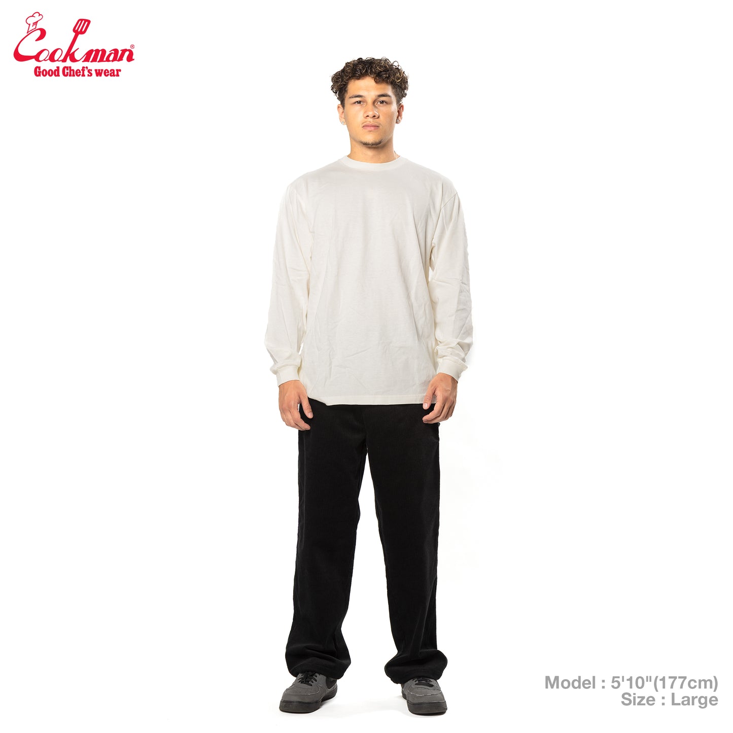 Cookman Carpenter's Pants : Corduroy - Black