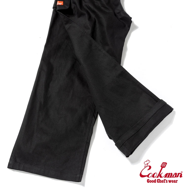 Cookman Monkey Pants - Herringbone : Black