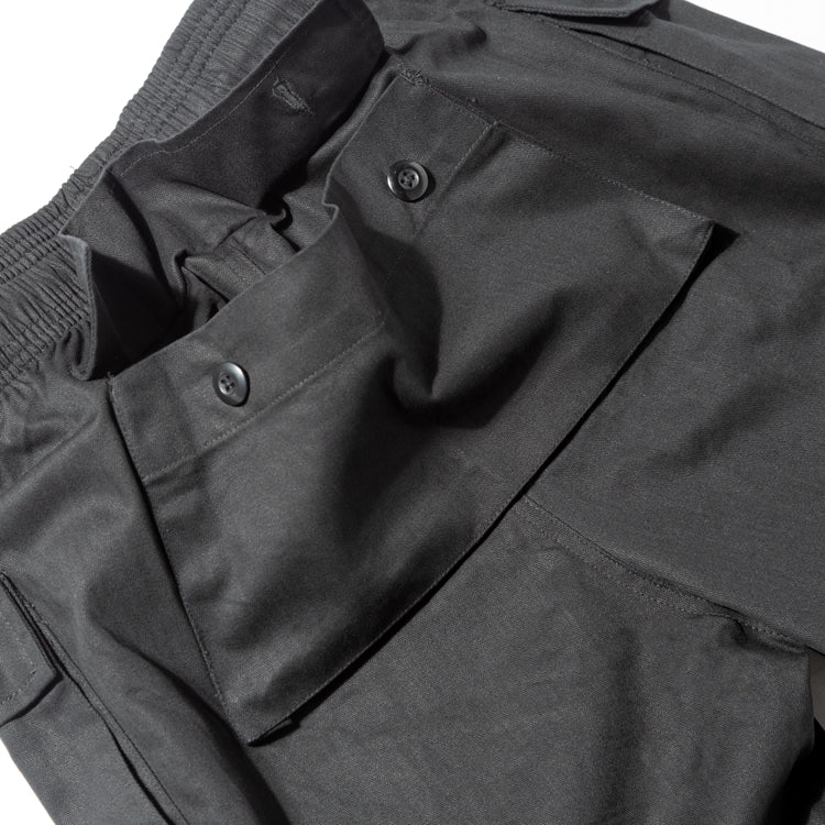 Cookman Monkey Pants - Herringbone : Black