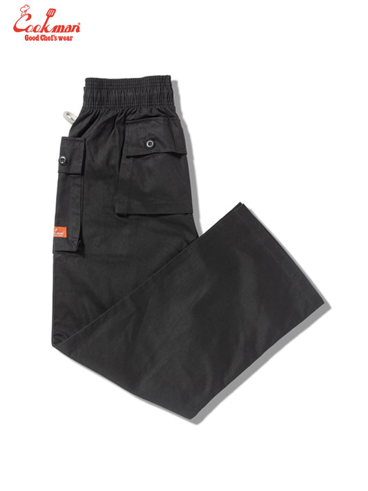 Monkey Pants - Herringbone : Black
