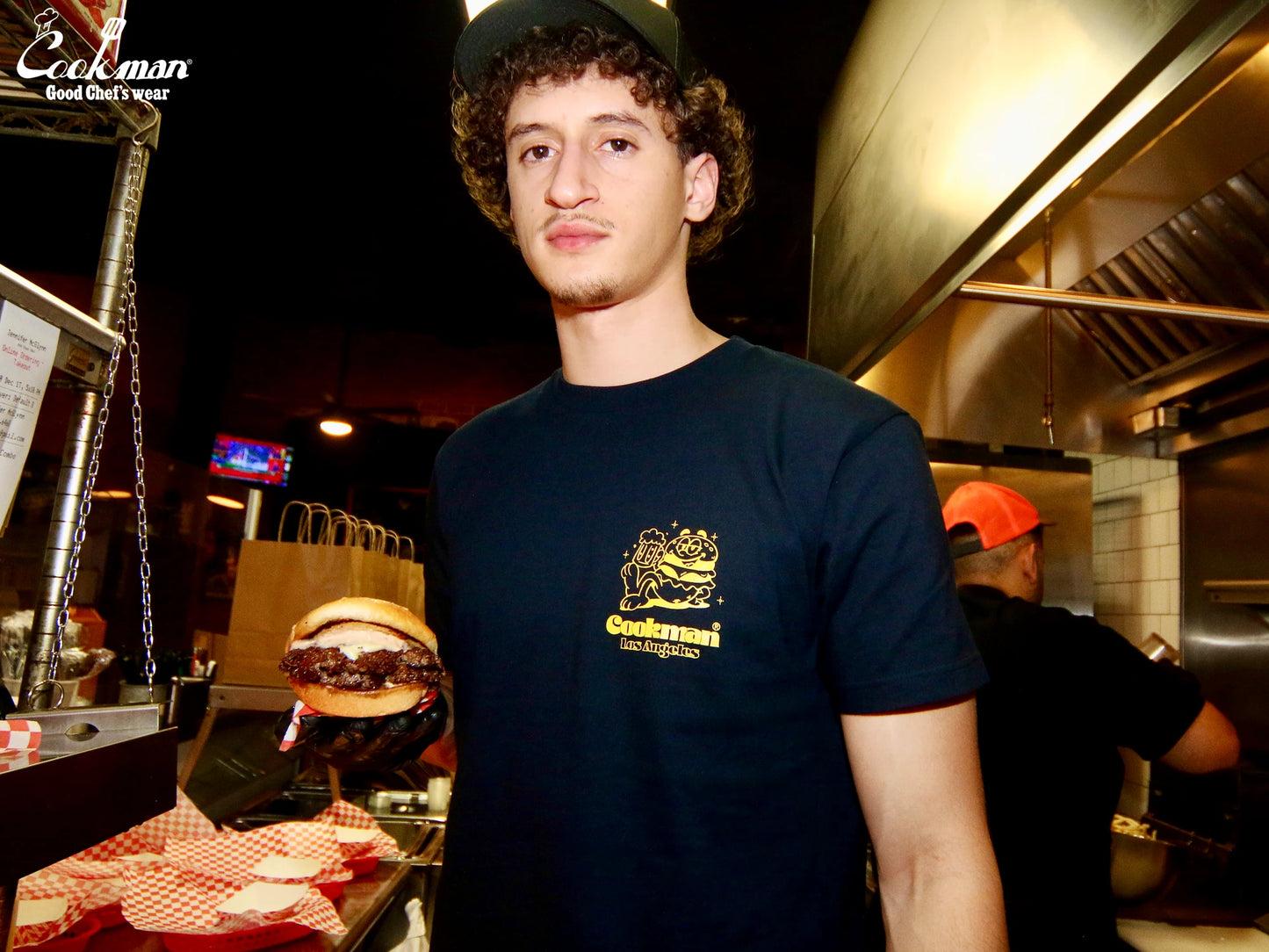 Tees - Cheers Burger : Navy