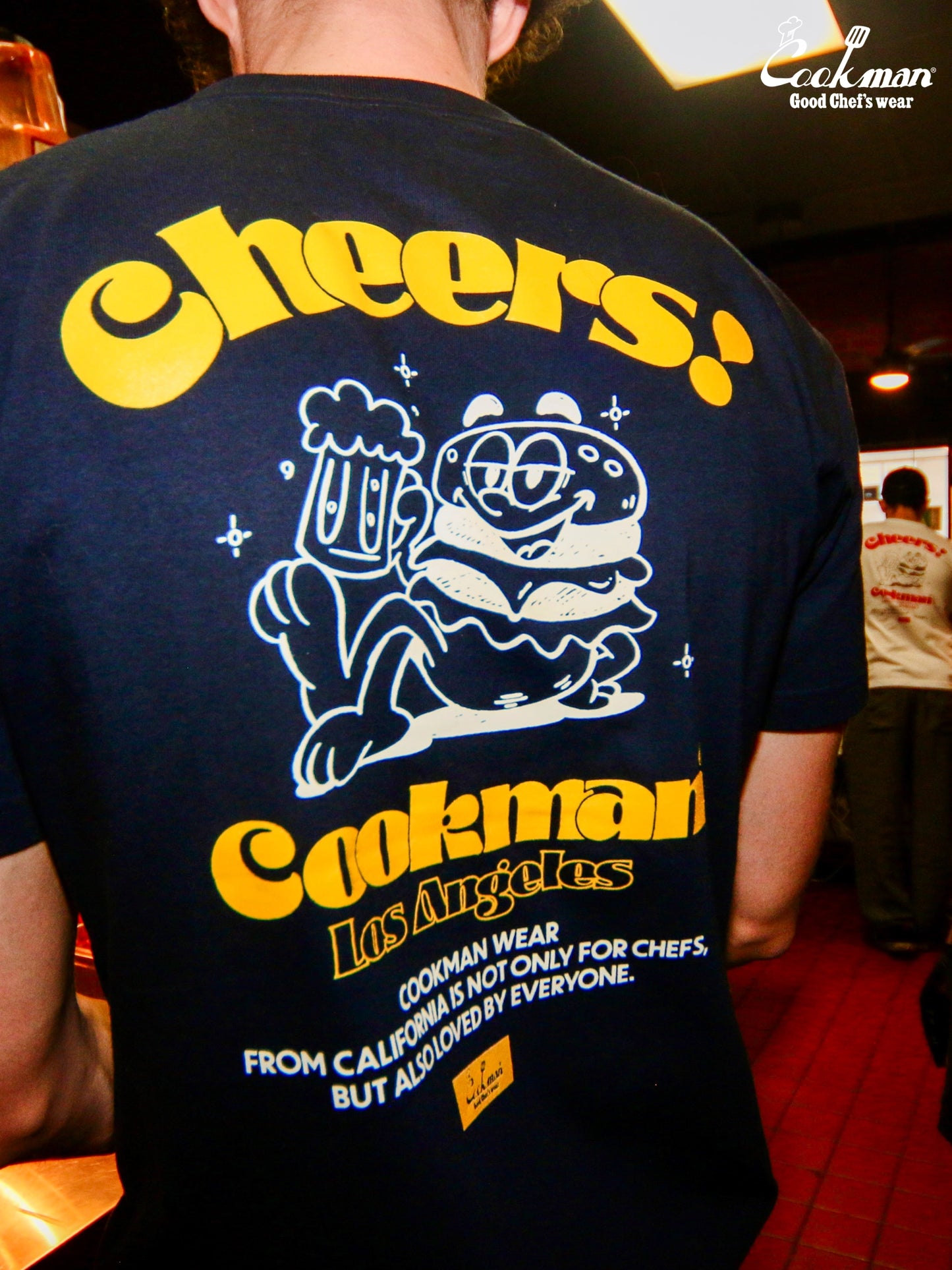 Tees - Cheers Burger : Navy