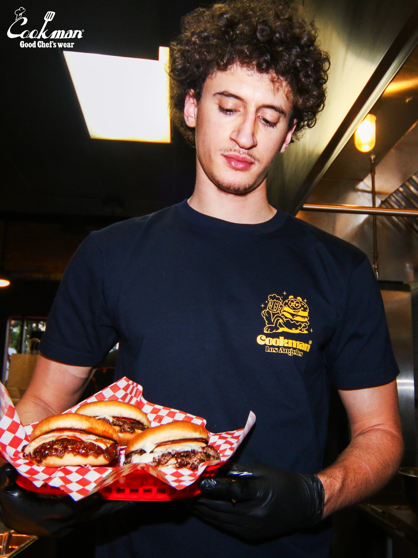 Tees - Cheers Burger : Navy