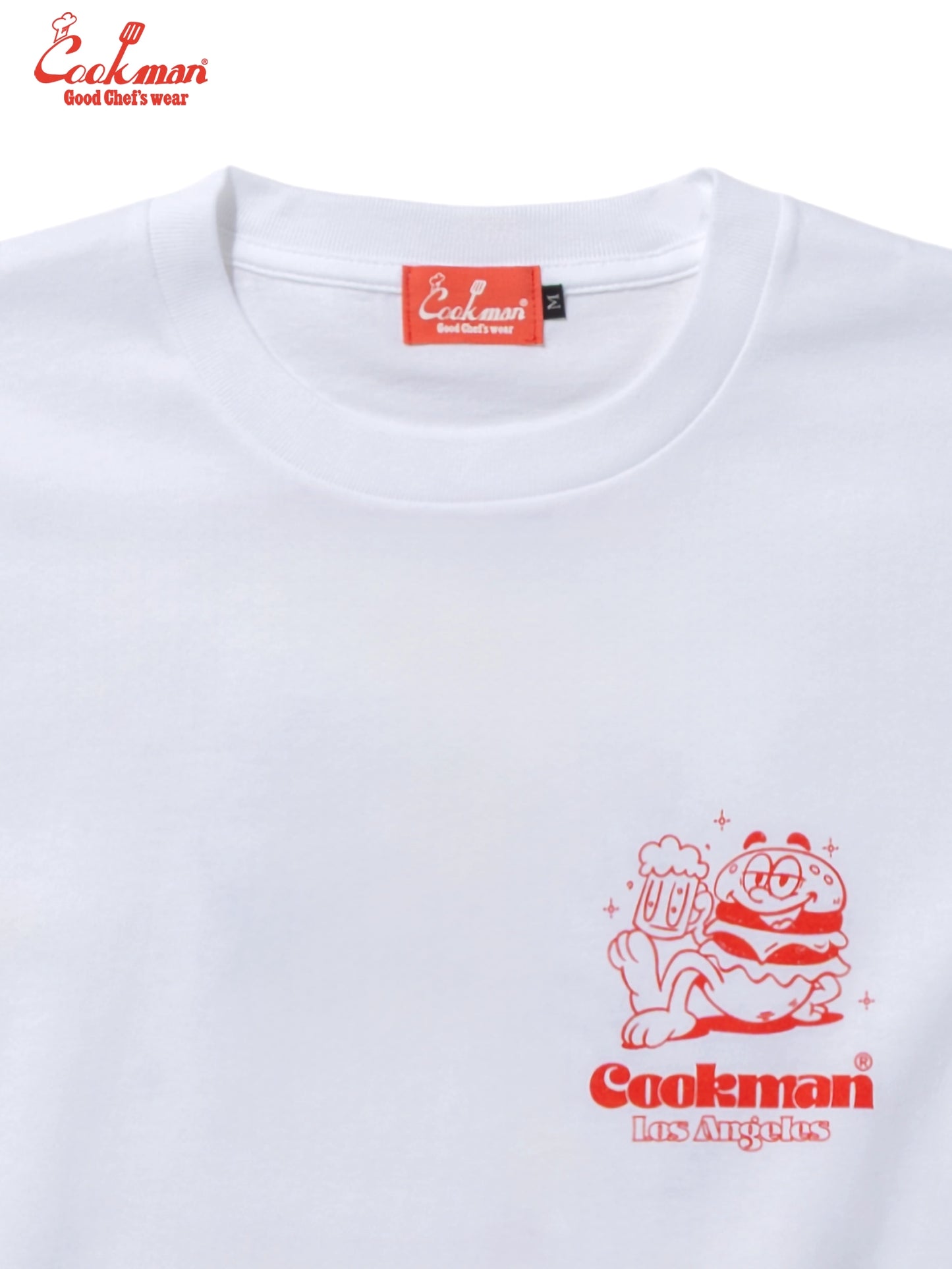Tees - Cheers Burger : White