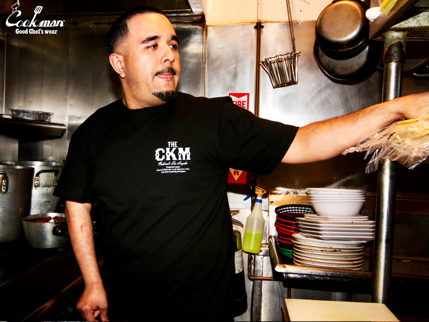 Tees - CKM : Black